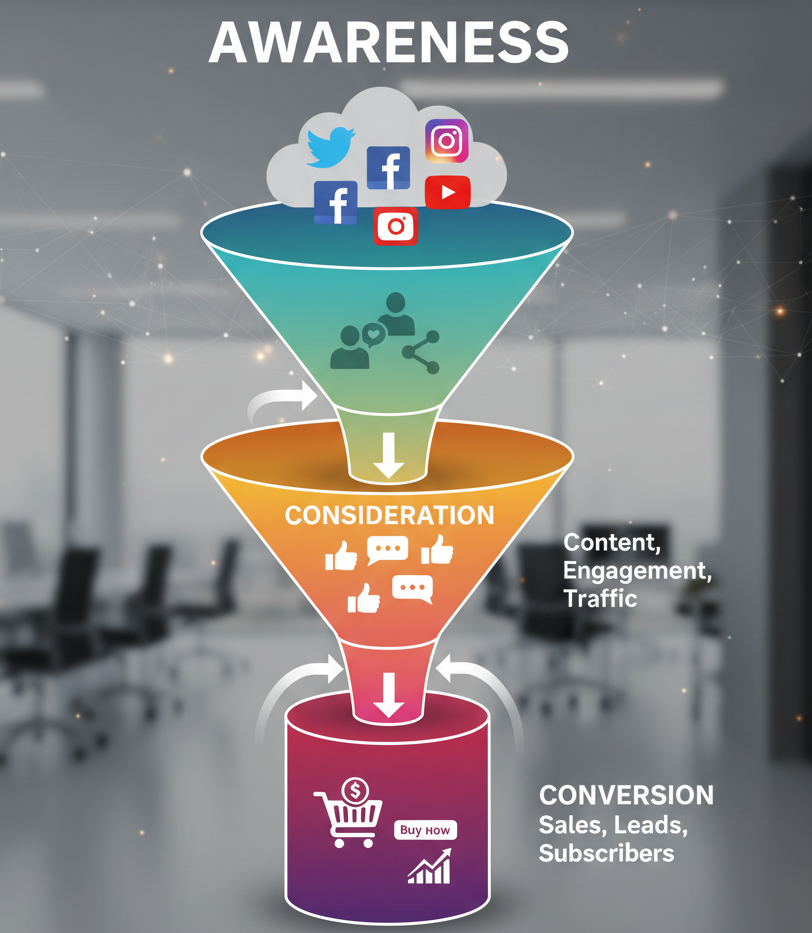 Social Media Sales Funnel