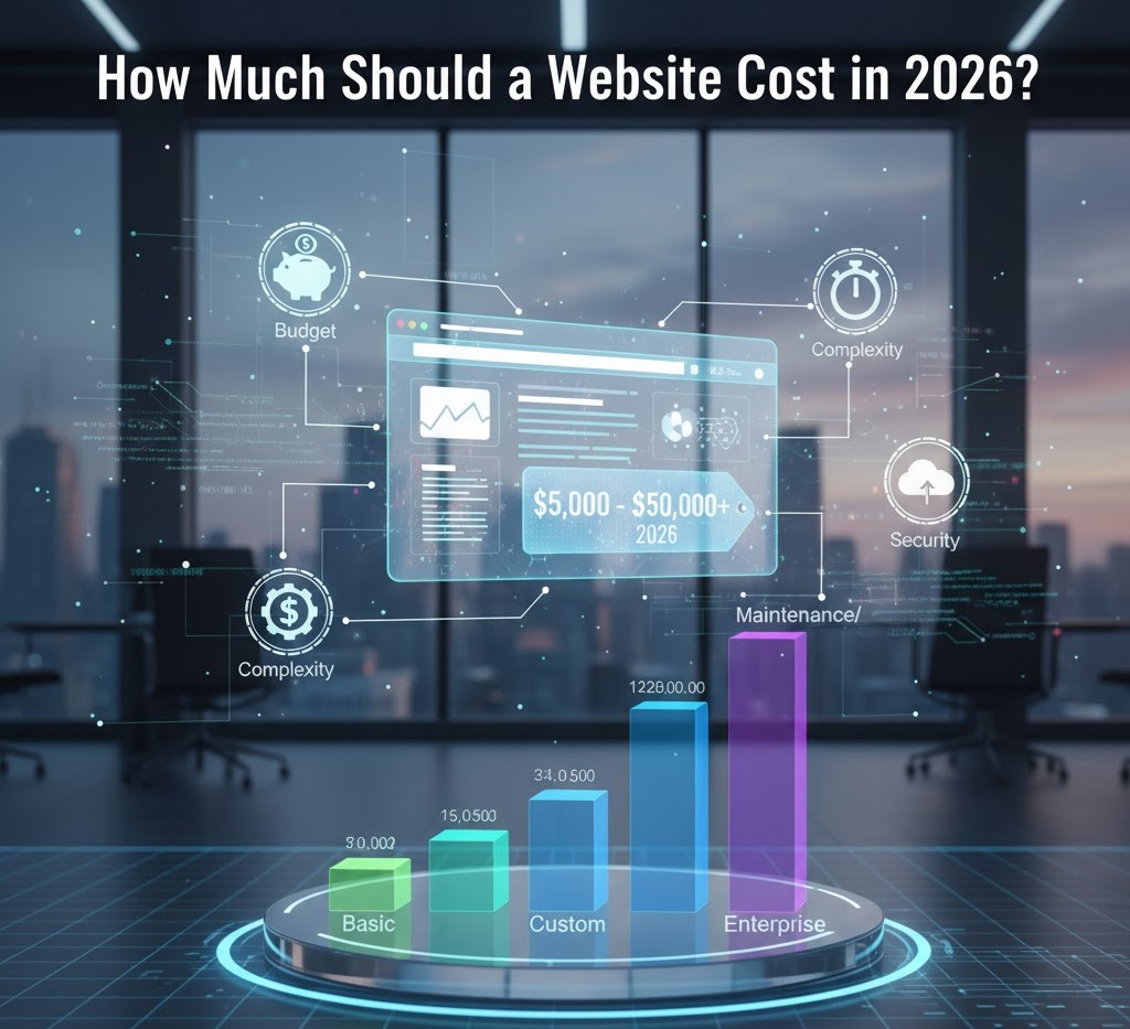 Featured image for blog post titled: How Much a Website should Cost in 2026